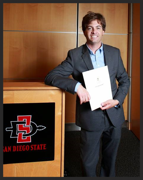 Two years and two letters to Congress later, here I am after receiving my master's degree and professional writing certificate from San Diego State University.