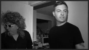 Gary Wilson and Anders Larsson at Gary's home studio in 2013.