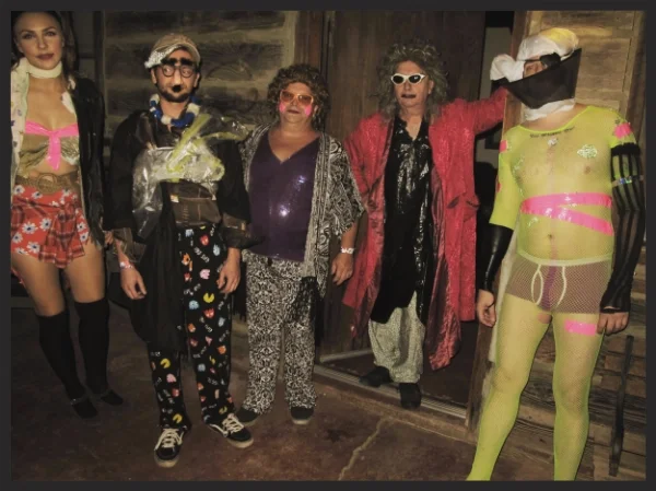 Gary Wilson and the Blind Dates, lost in the desert. Photo by Galina Betker, 2015