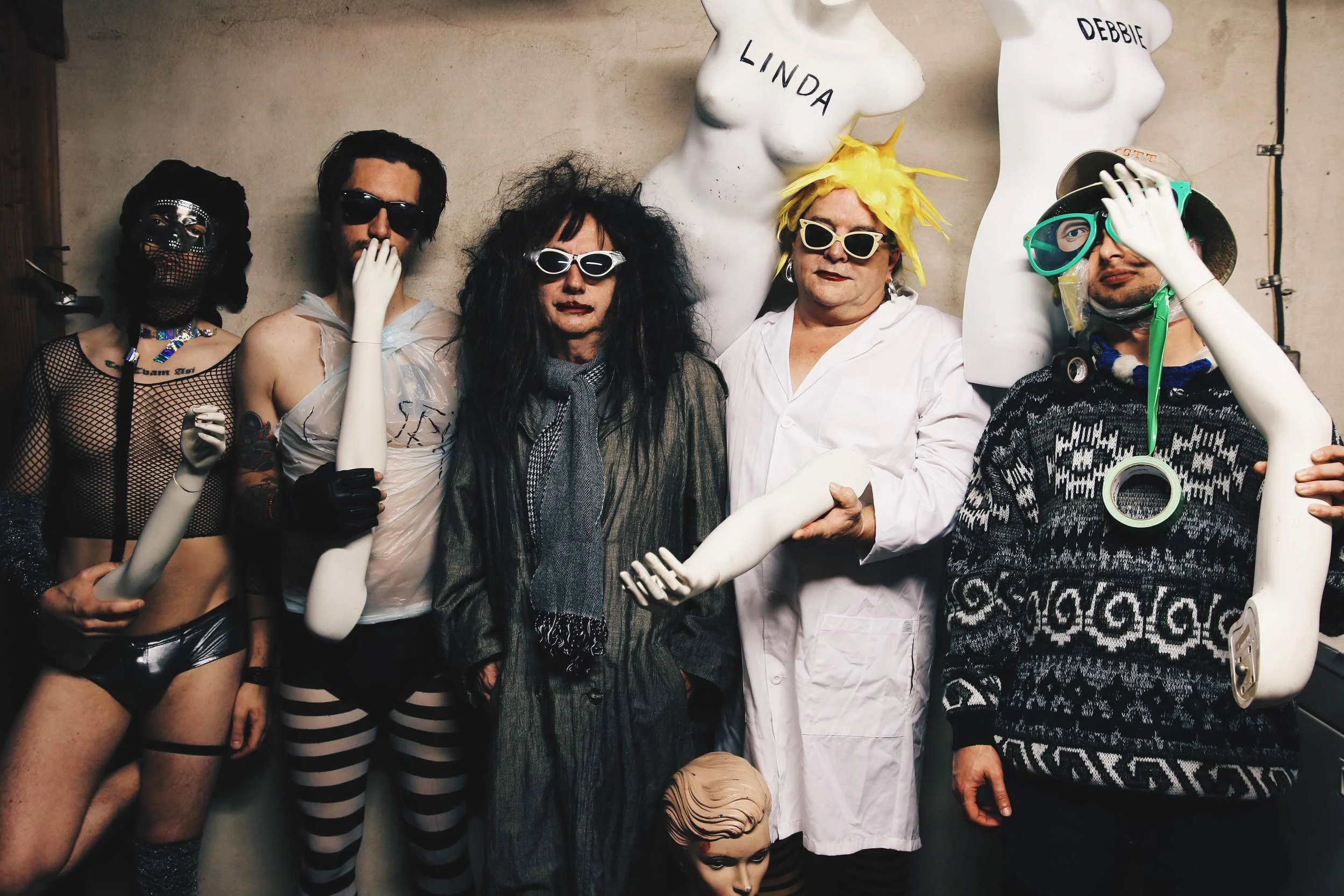L-R: Anders Larsson, Joe Guevara, Gary Wilson, Ian McGehee, Charlie Bottino. Photo: Nick Lane