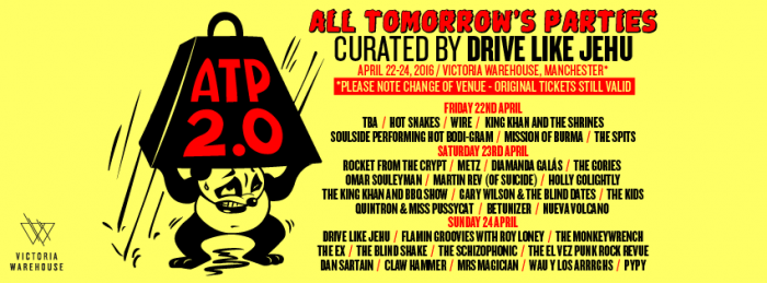 Drive Like Jehu's installment of ATP boasts an amazing and diverse lineup.