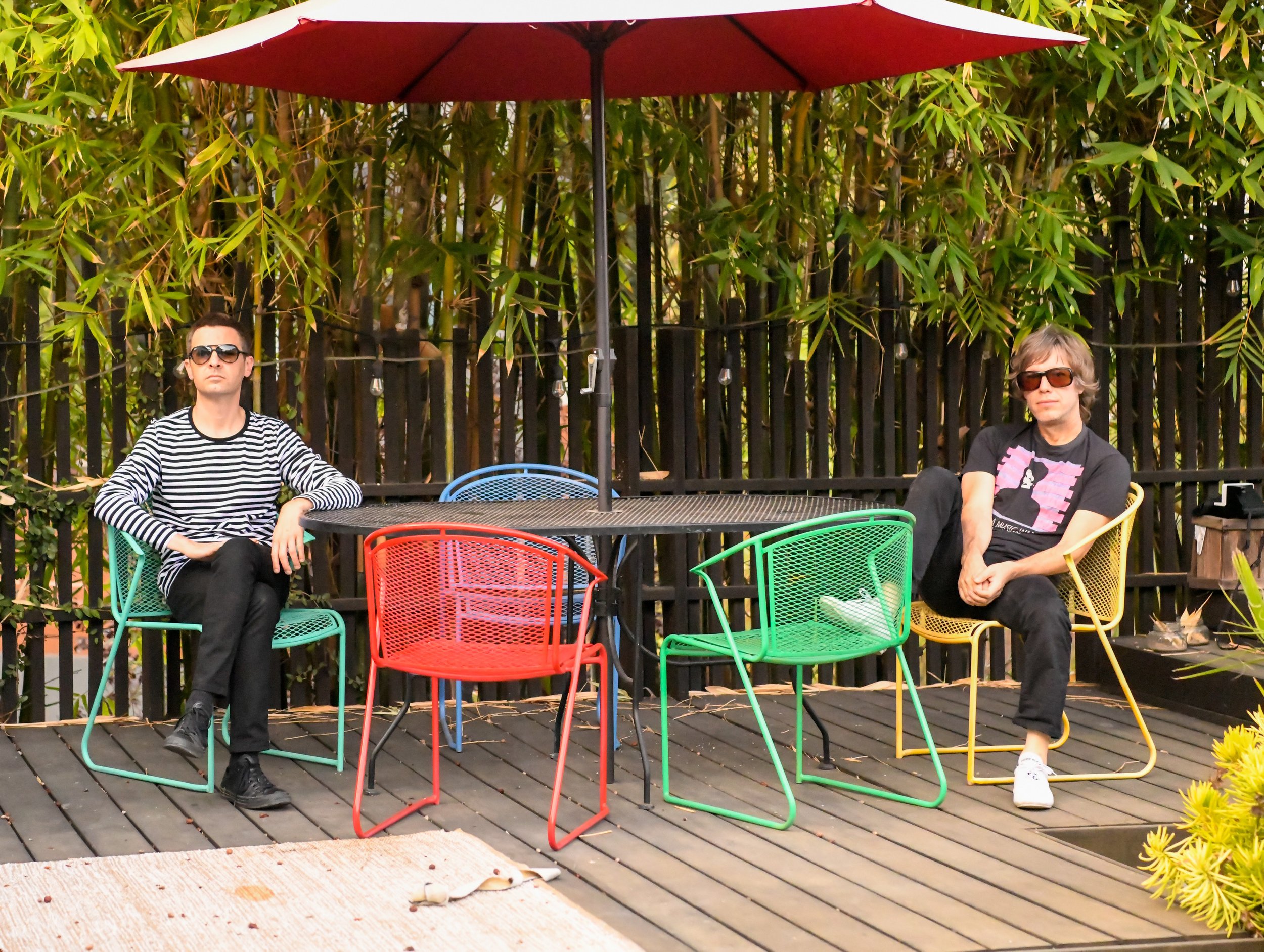  CAL and Jason Falkner, 2021. Photo: Cameron Murray 