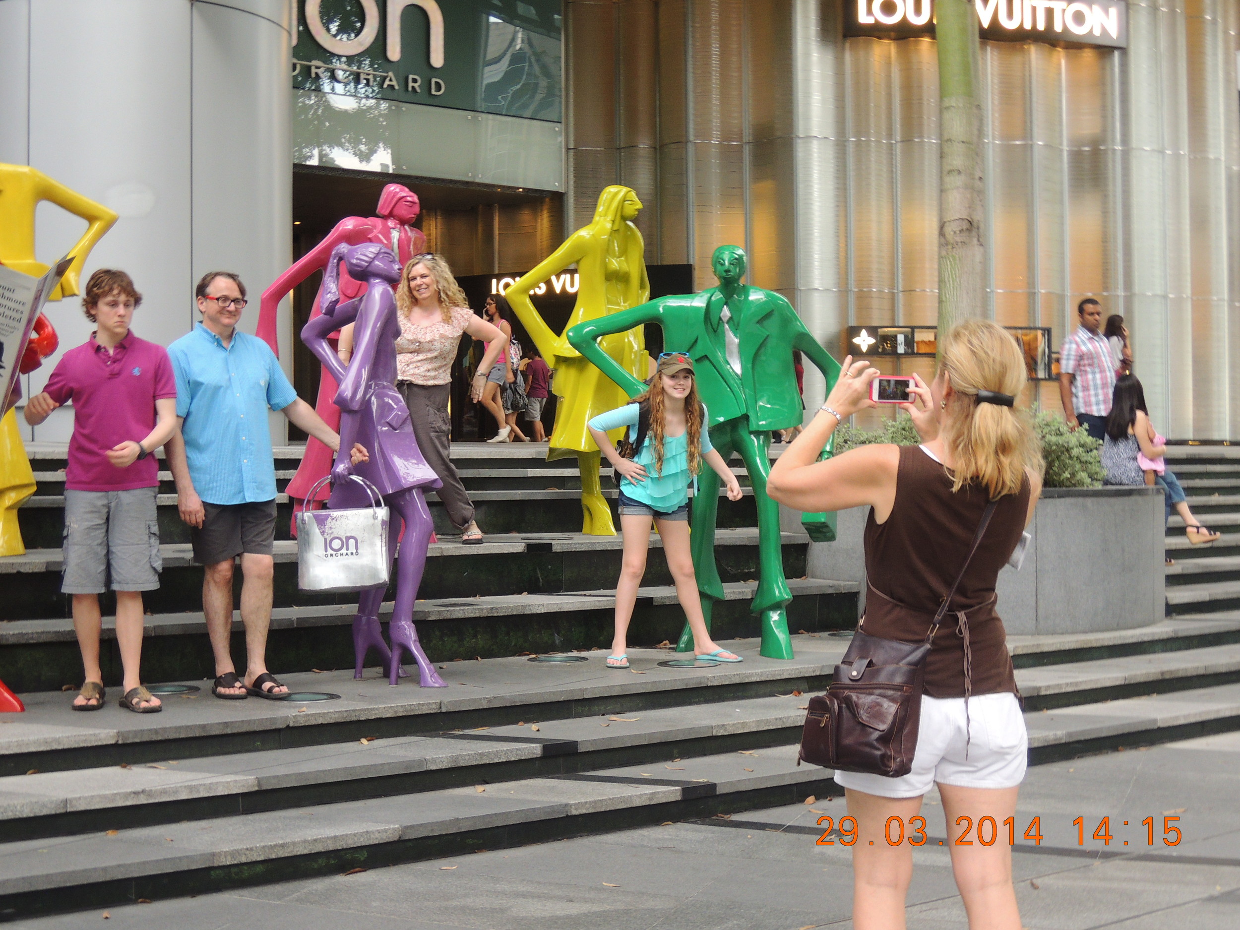 On the steps of Ion Center