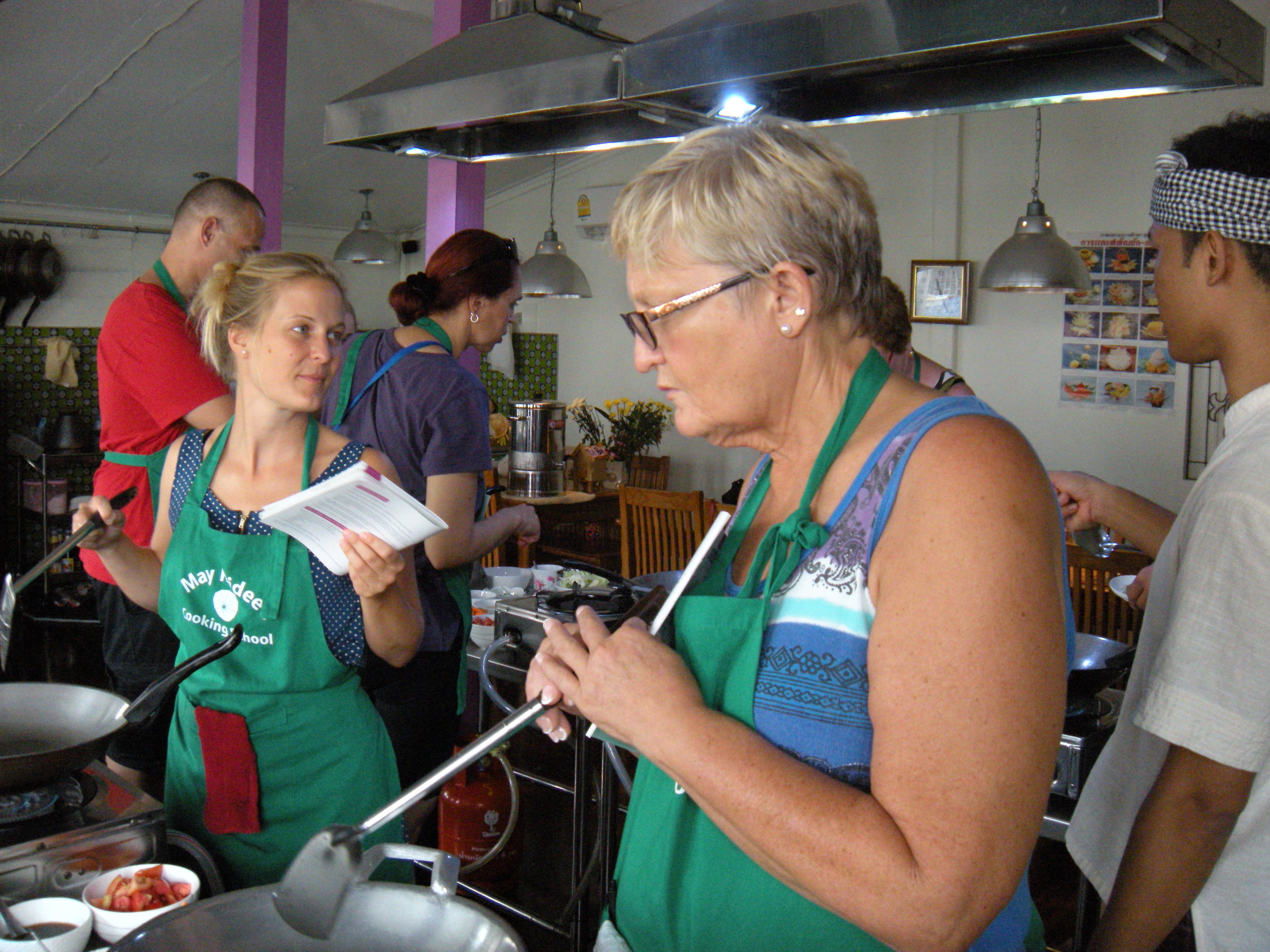 Resi was good at stirring!