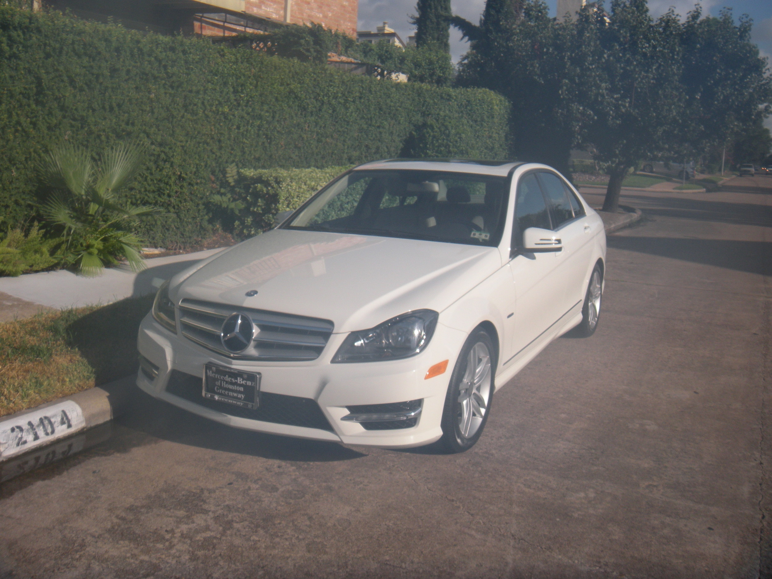 My new car. Worrisome that my phone and my car talk to each other. 