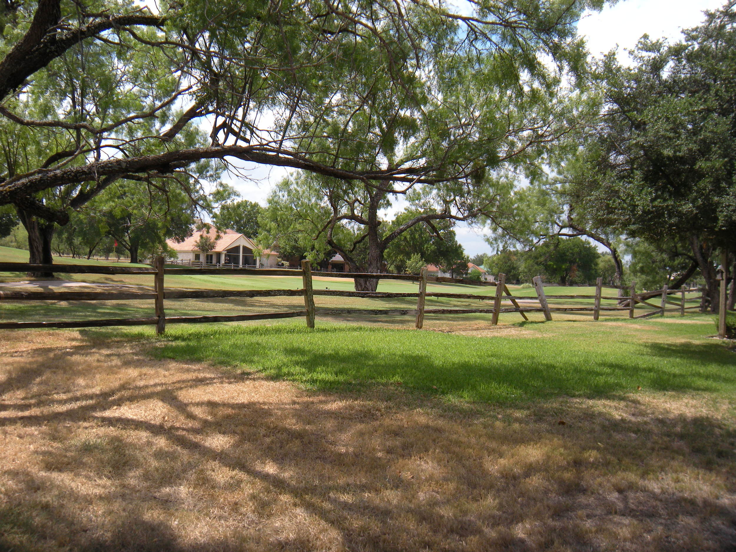 We looked at a home on this golf course in Horseshoe Bay, outside of Marble Falls. 