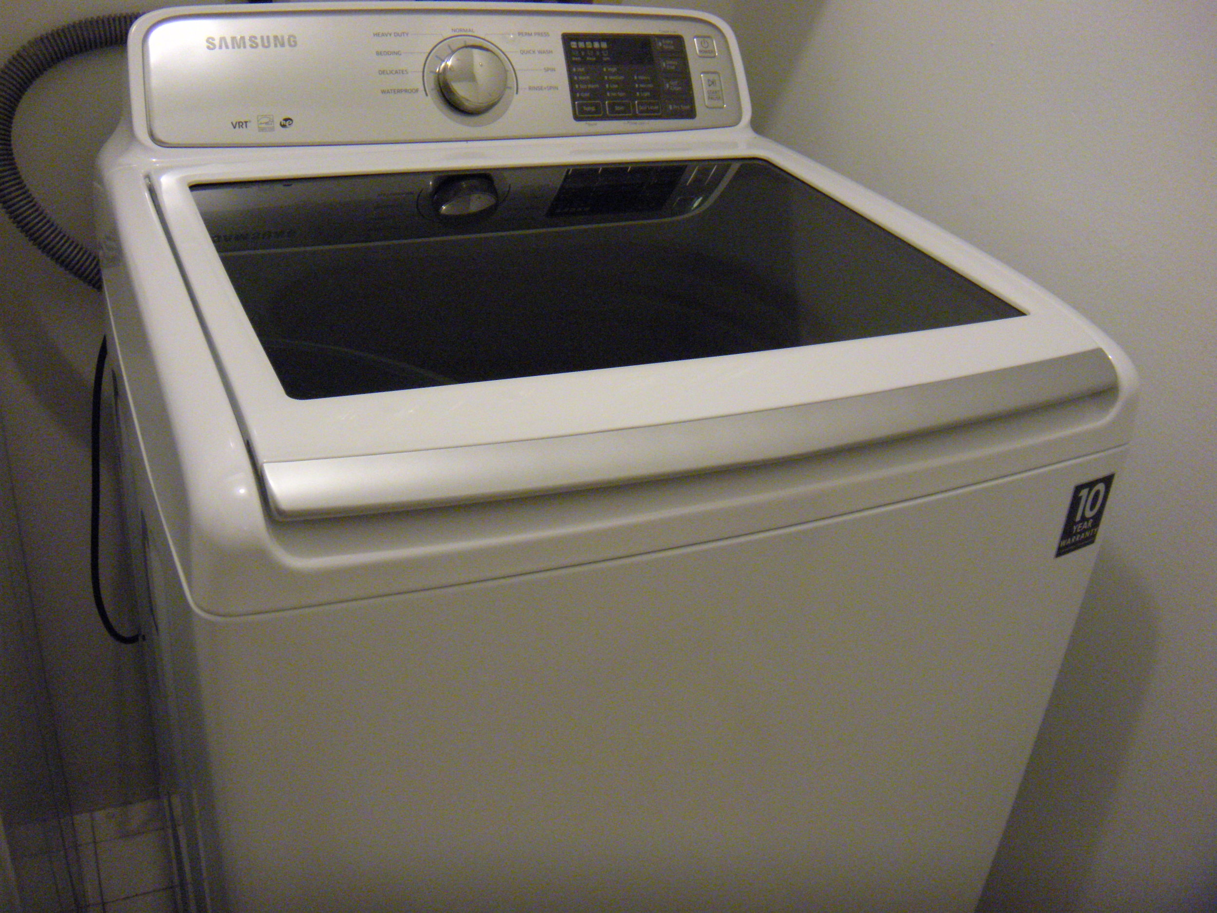 Do you like the new washer? 