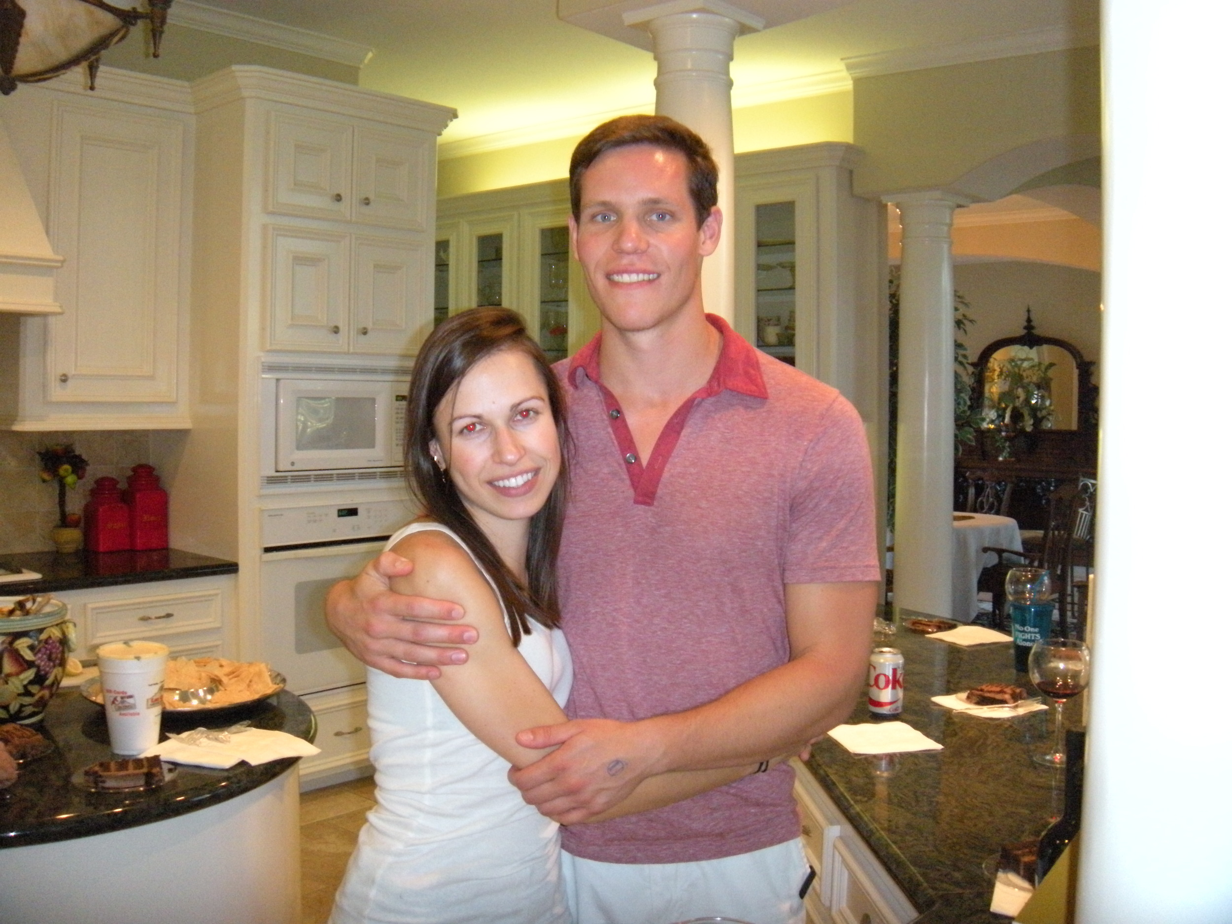 I've posted this picture of Curtis and Anna before, but I don't have a more recent one. It's not like I run around taking pictures of them all the time. 