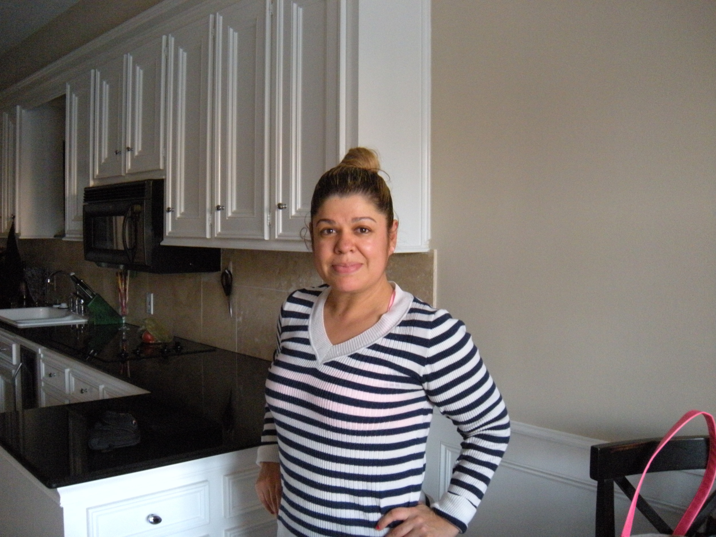 Maria's very nice. Her husband's an American citizen, as is her her daughter, who goes to college her in Houston