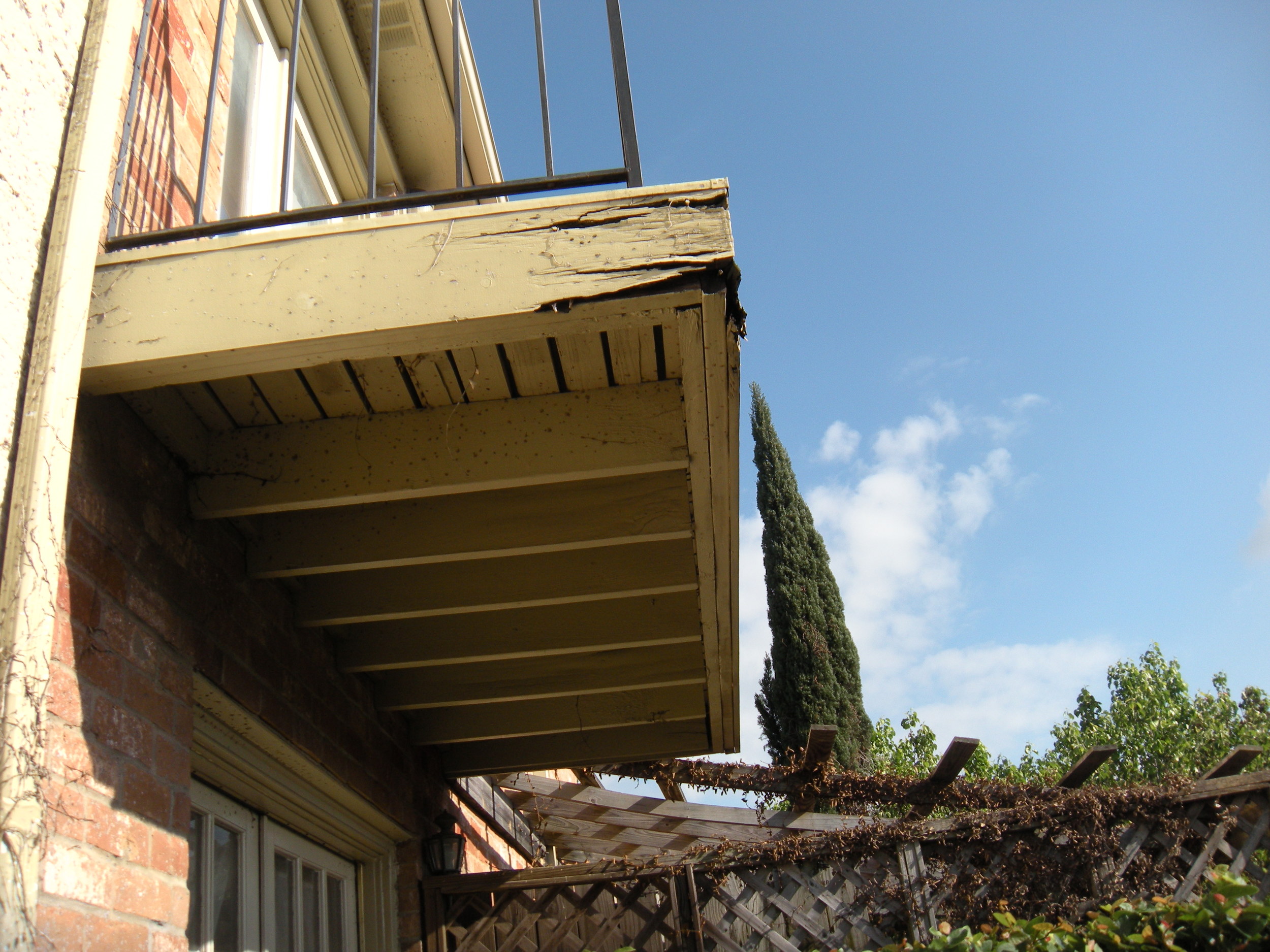 Our neighbor's house looks like a slum and there's not a thing we can do about it. 