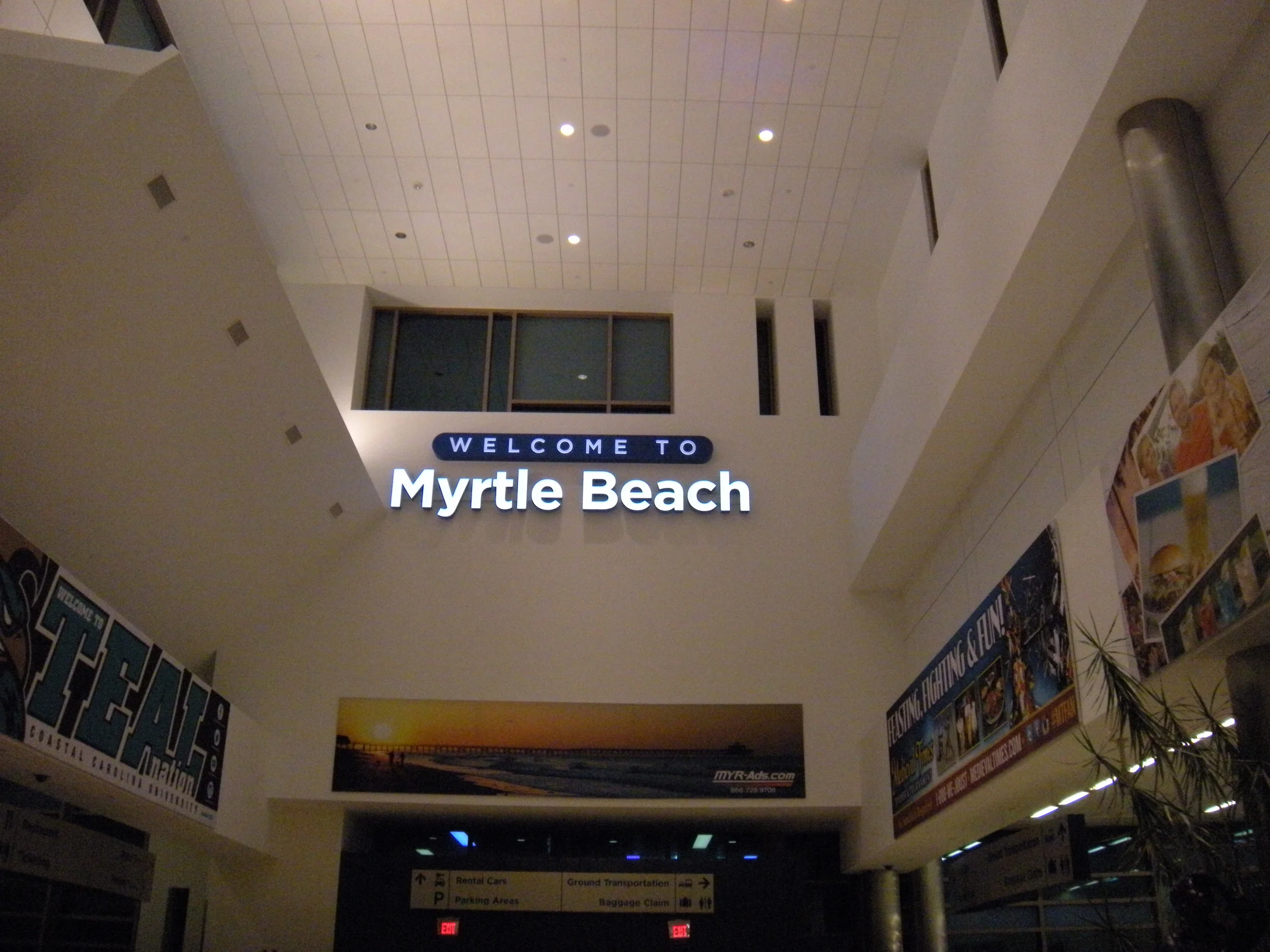 Back to Myrtle Beach. Tomorrow we will spend the day on the beach. 