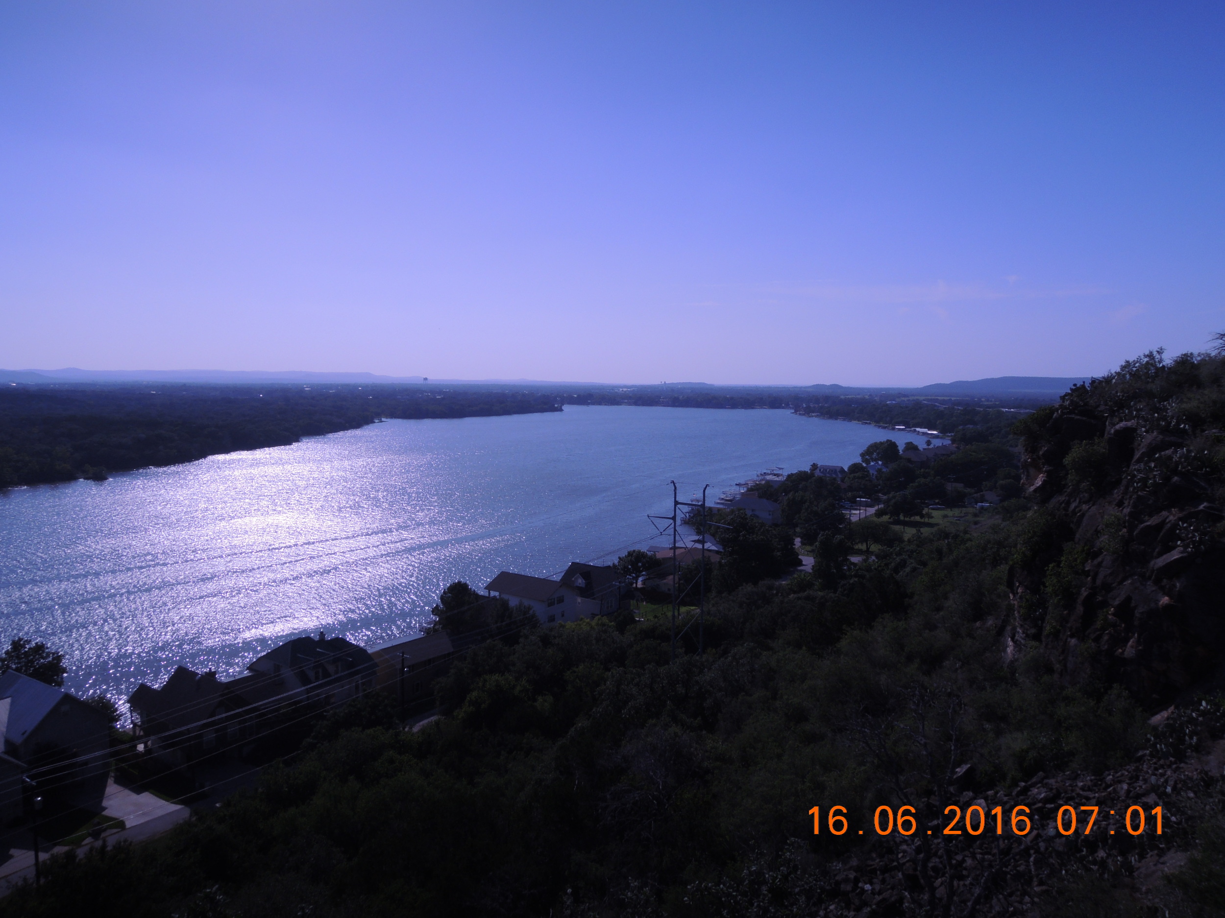 A nice view of Lake LBJ..