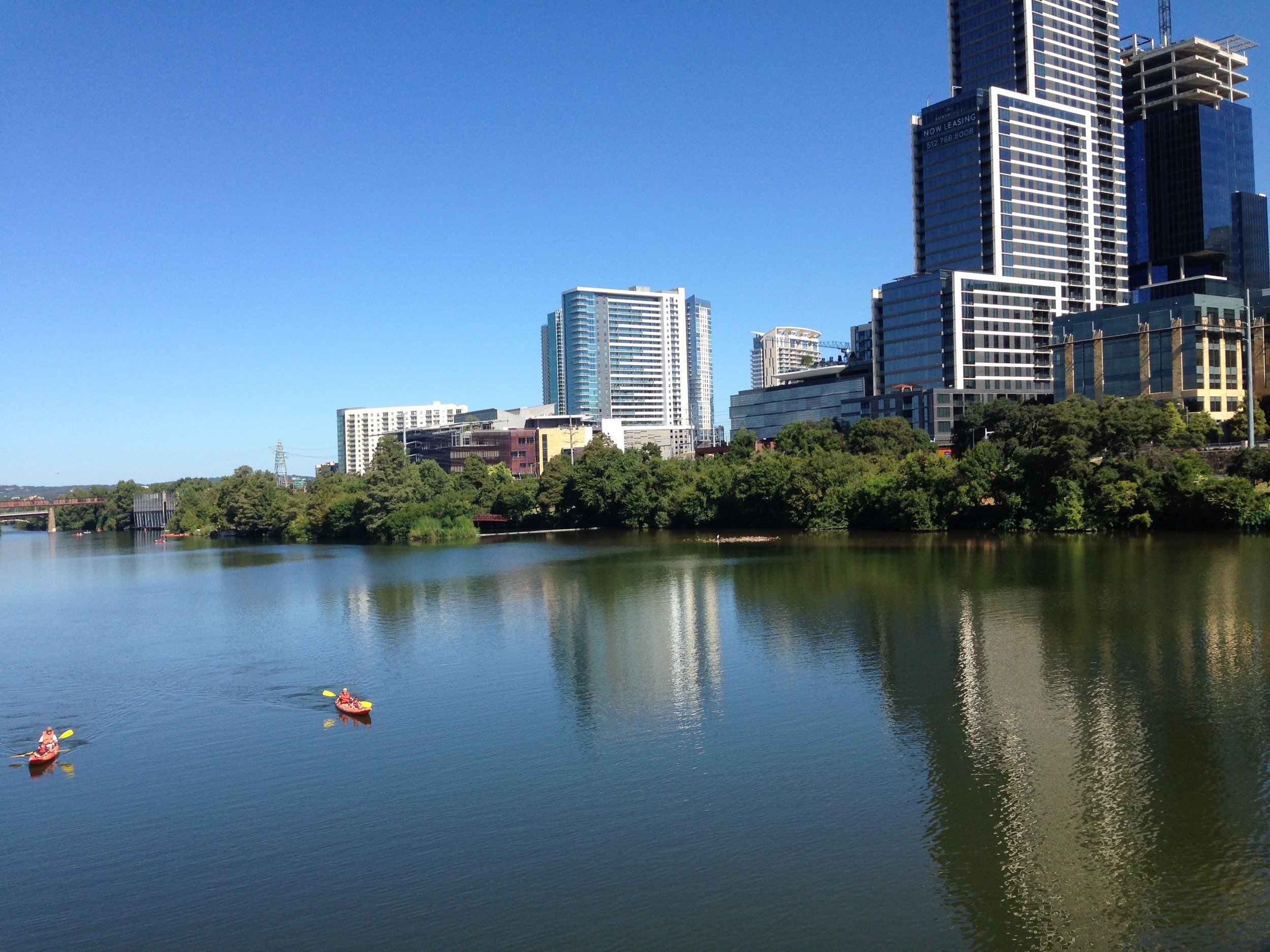 View from the bridge. 