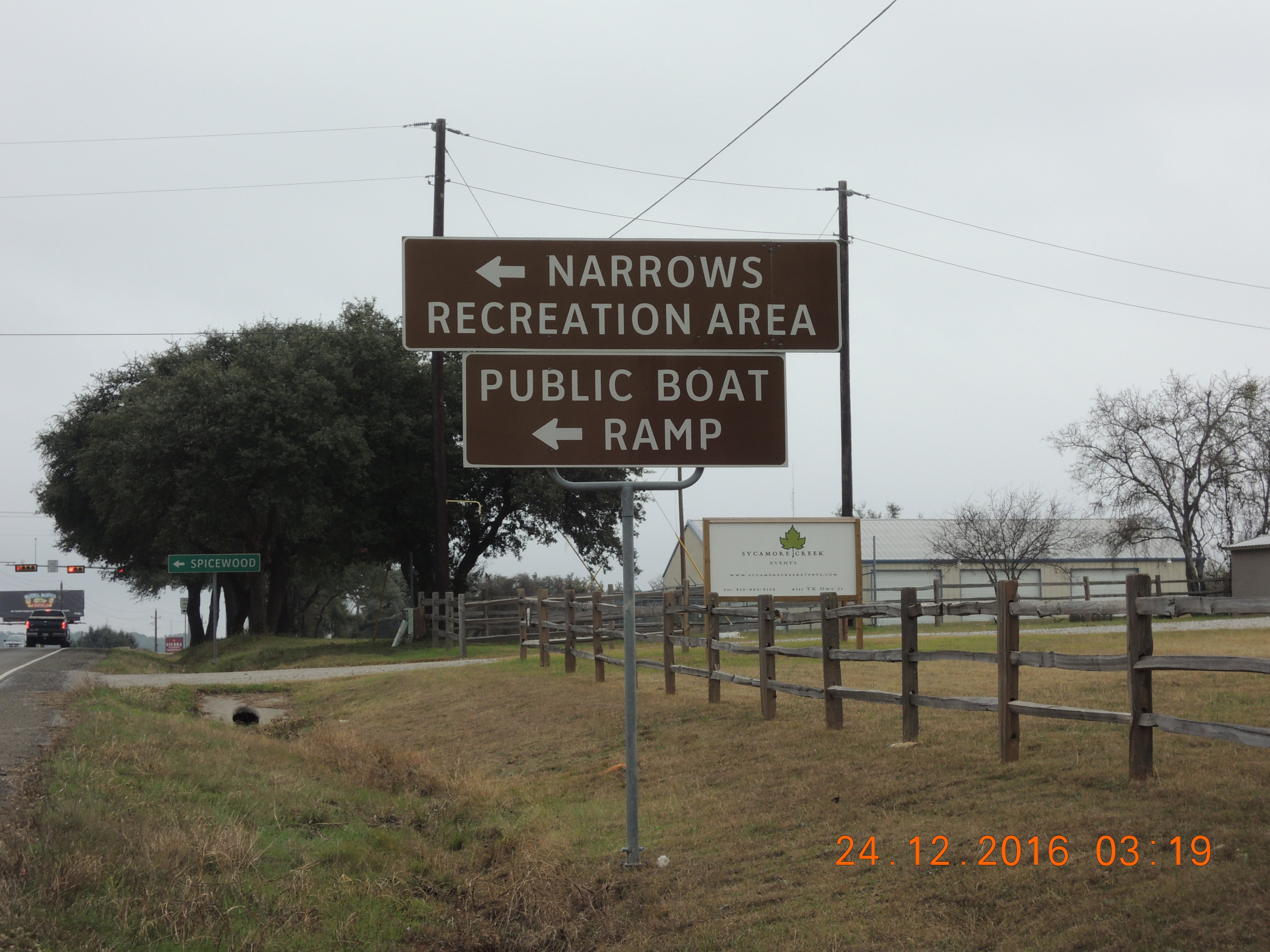 The sign made us curious. 
