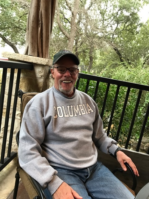 David's enjoying a Saturday afternoon at the winery.