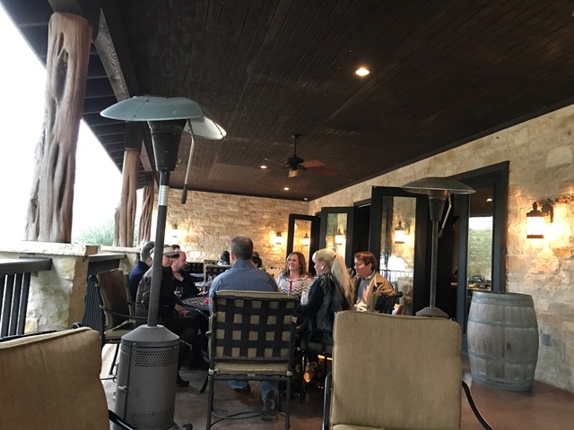 It's a nice place to hang out, but the wine that they're so proud of makes my mouth pucker. 