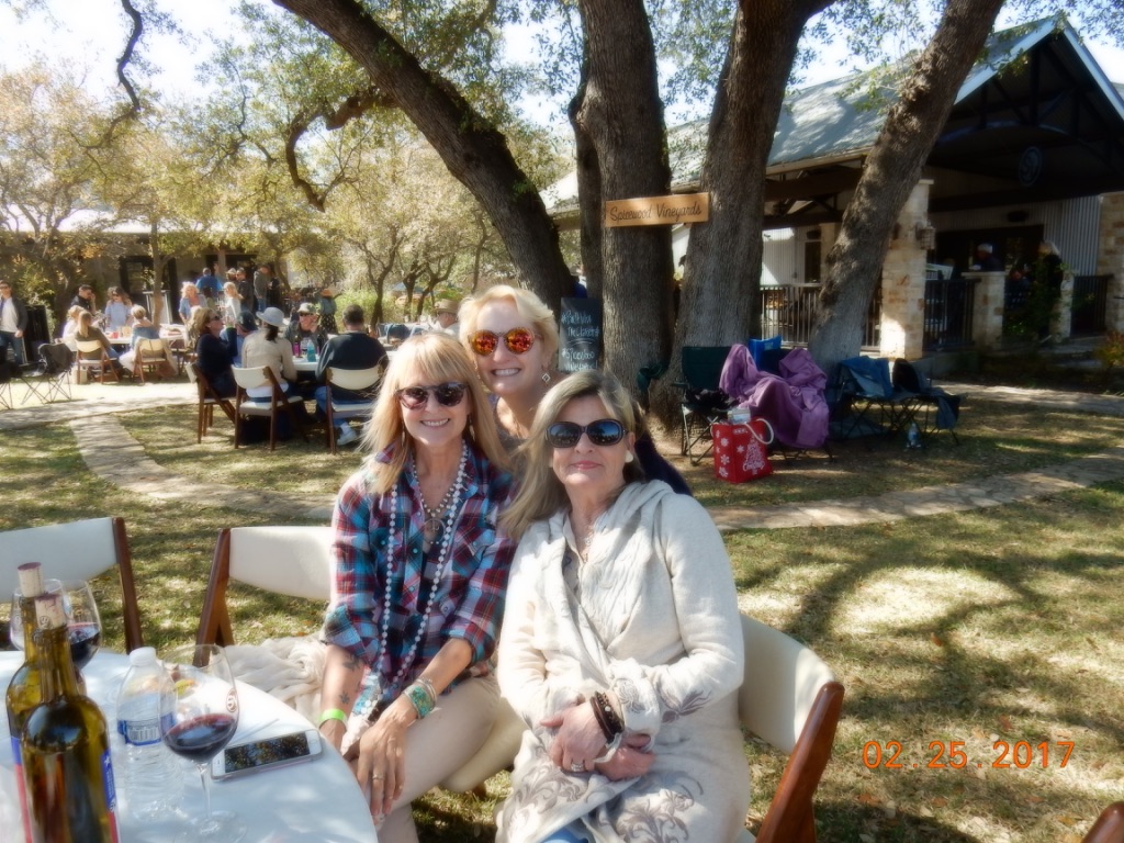 Me, with two people who liked Old Buildings in North Texas. I have two fans! Yay!
