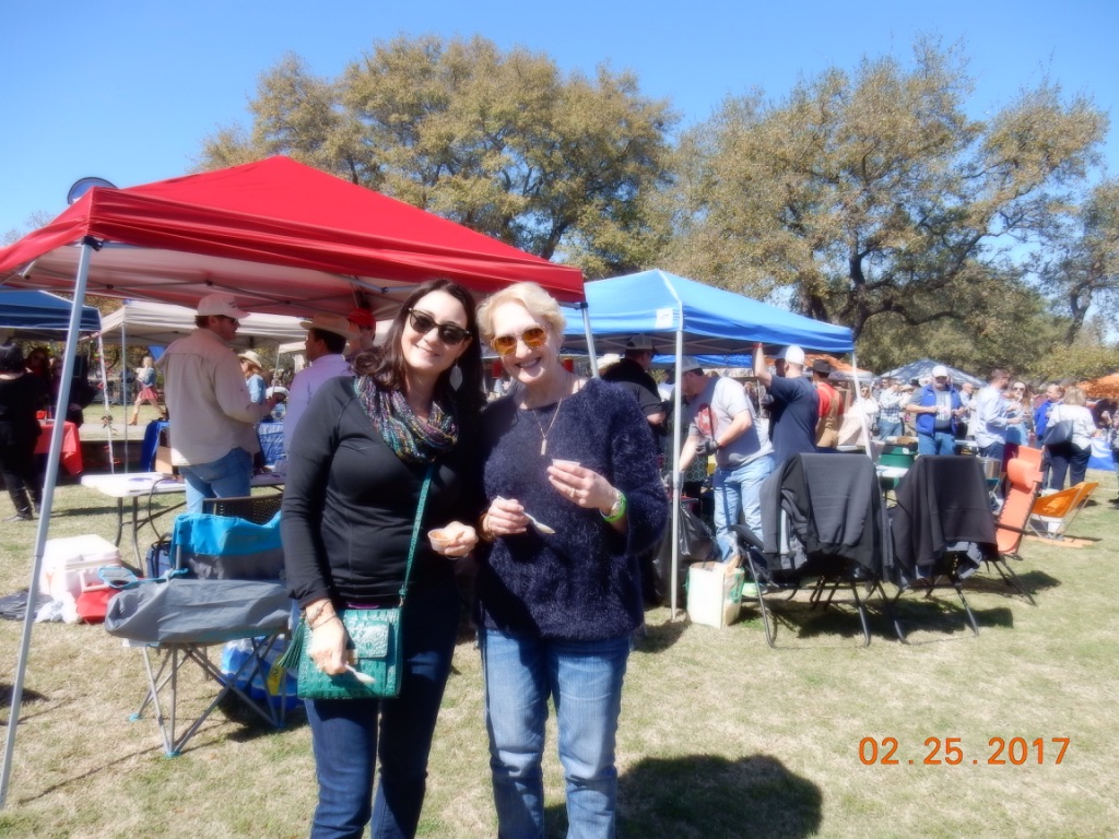 Diana and me. We've been friends since high school. 