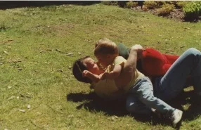 David worked hard at being a dad. He was a baseball coach, a basketball coach, a scout leader, and he led a youth Bible study. 