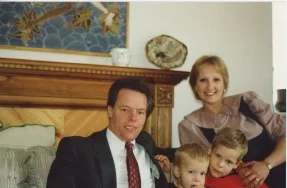 On our way to church. 