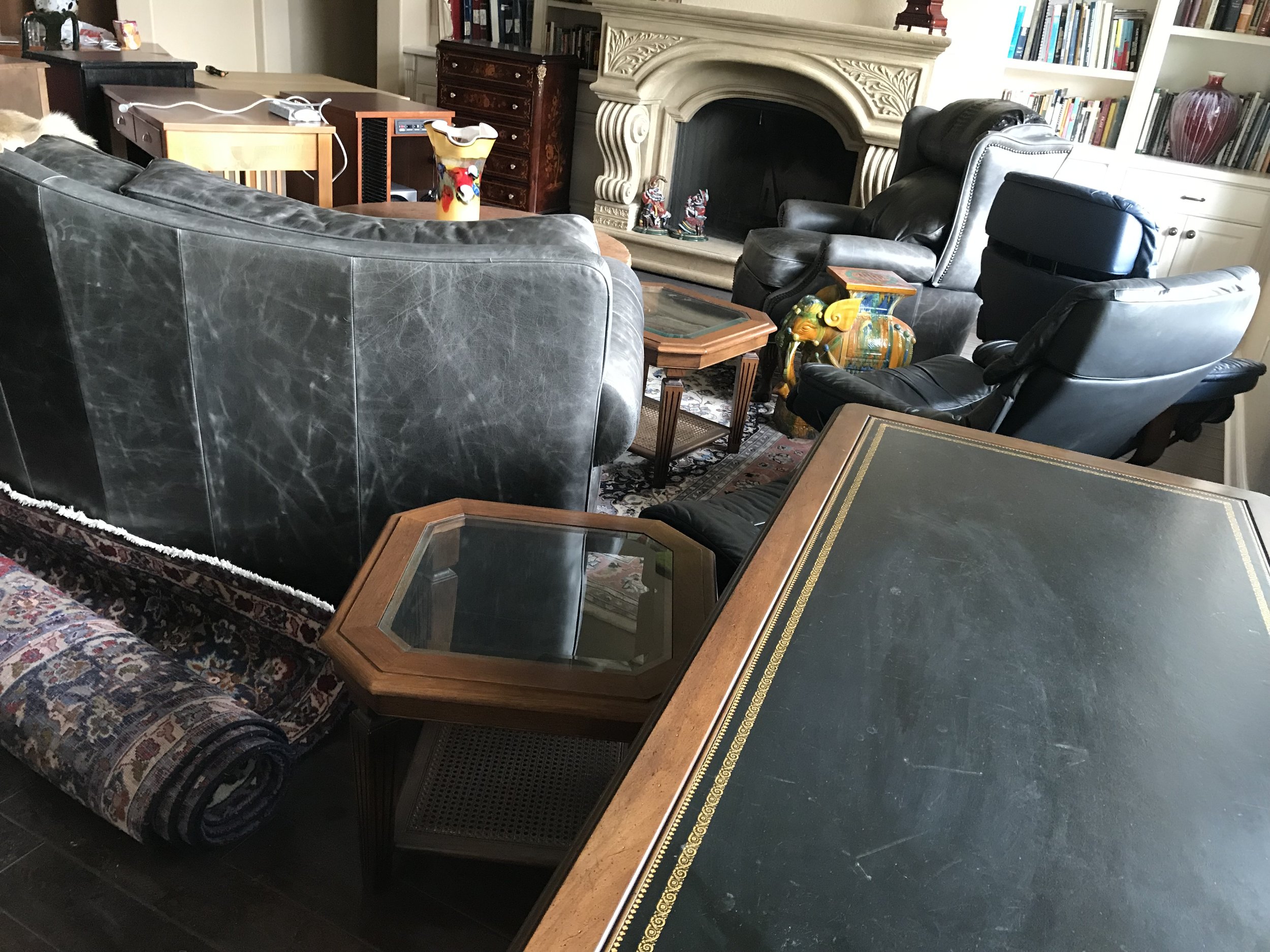 The front room.