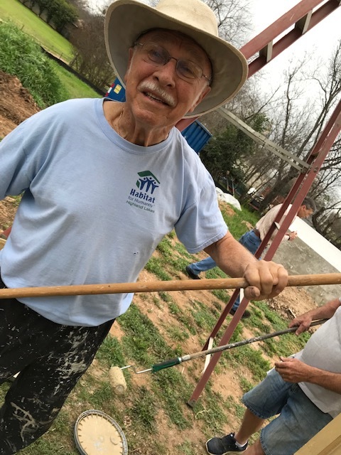 Dan’s been working on Habitat houses since 2001
