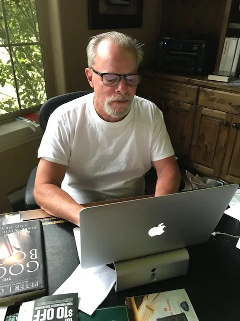 David, scheming to get me involved in good deed doing.