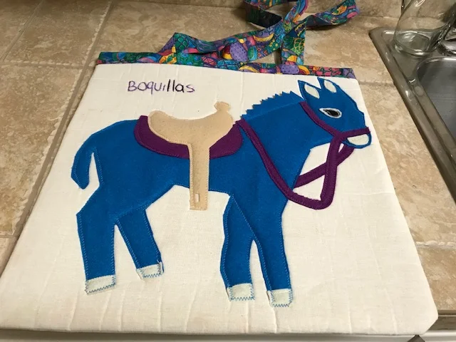 The bag. Want one? There are a thousand others just like it in Boquillas.