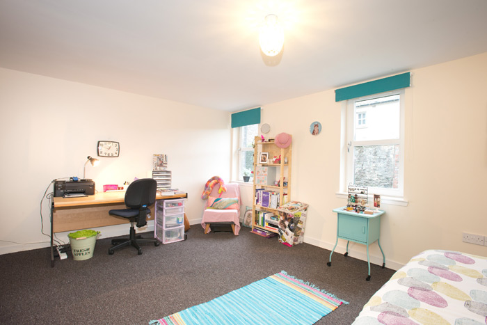 Peterson Hall Bedroom with Study Area