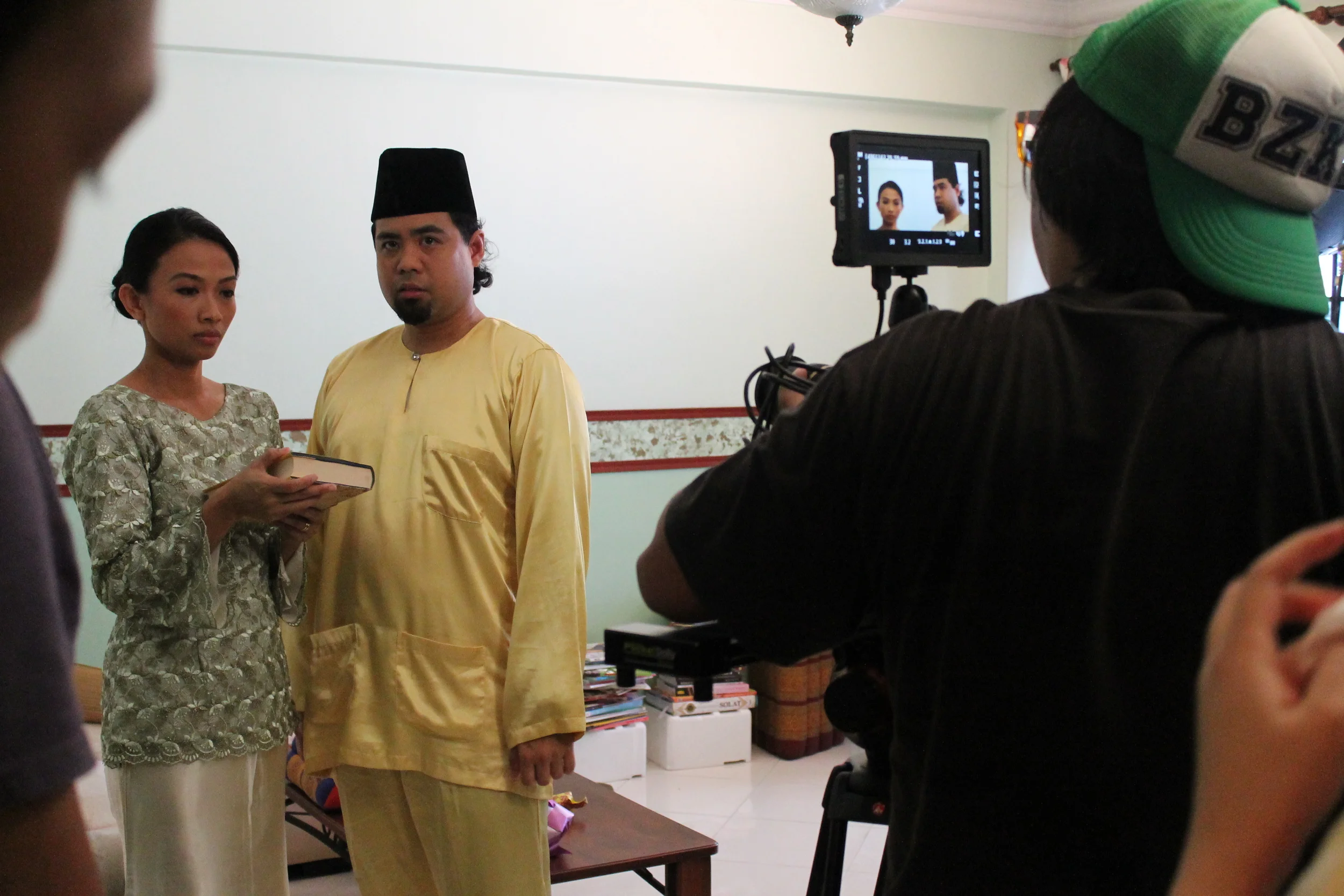 First Scene to be recorded.