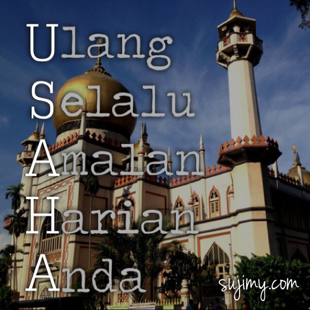 Di sebalik makna perkataan U.S.A.H.A.