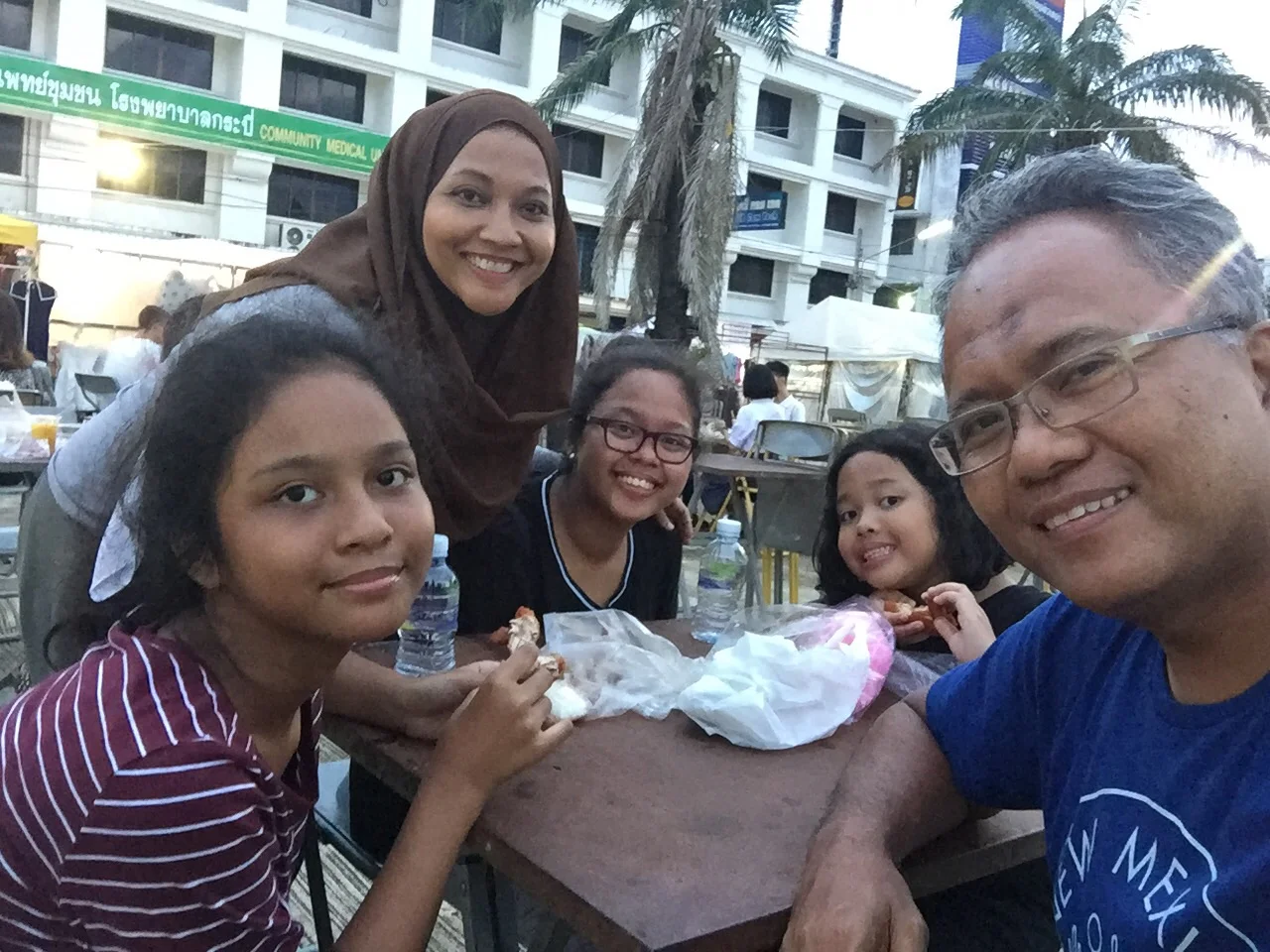 Night market at Krabi