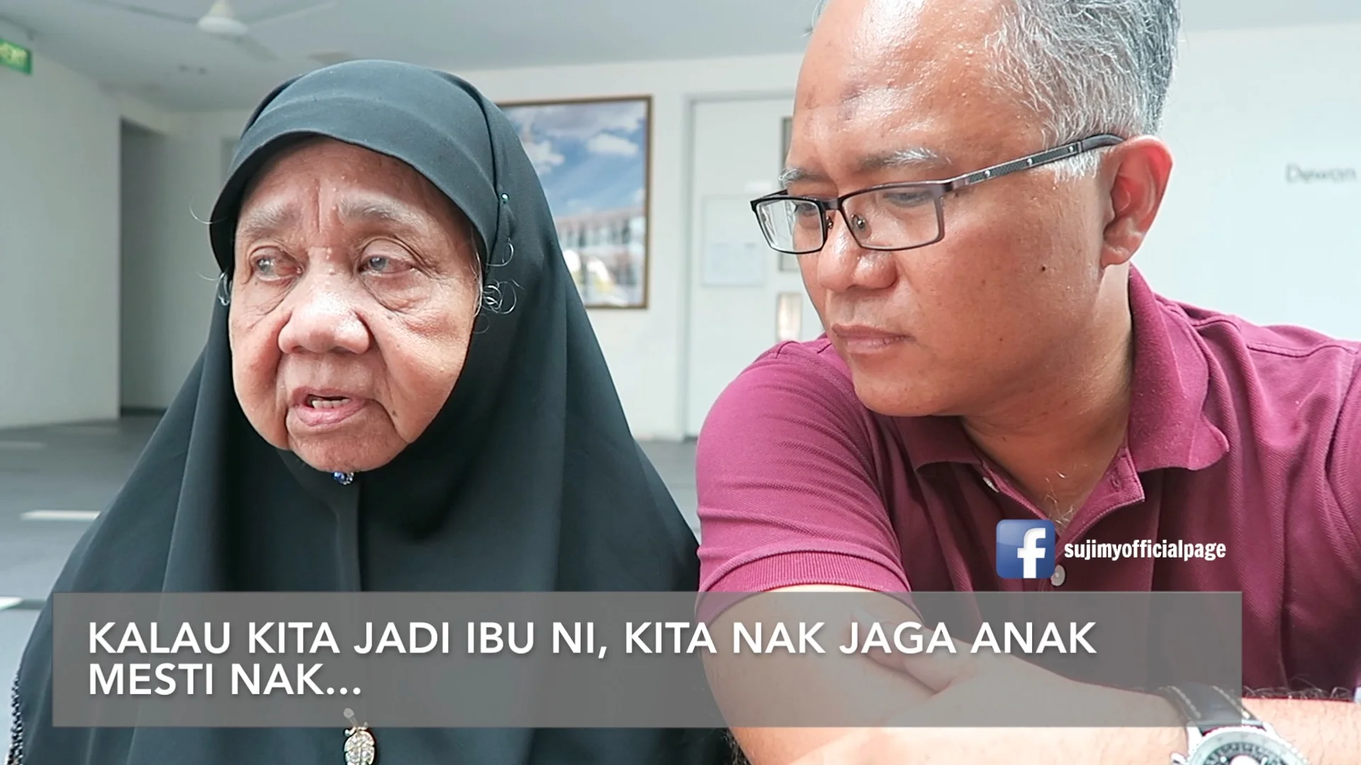 Jangan menitiskan airmata Ibu