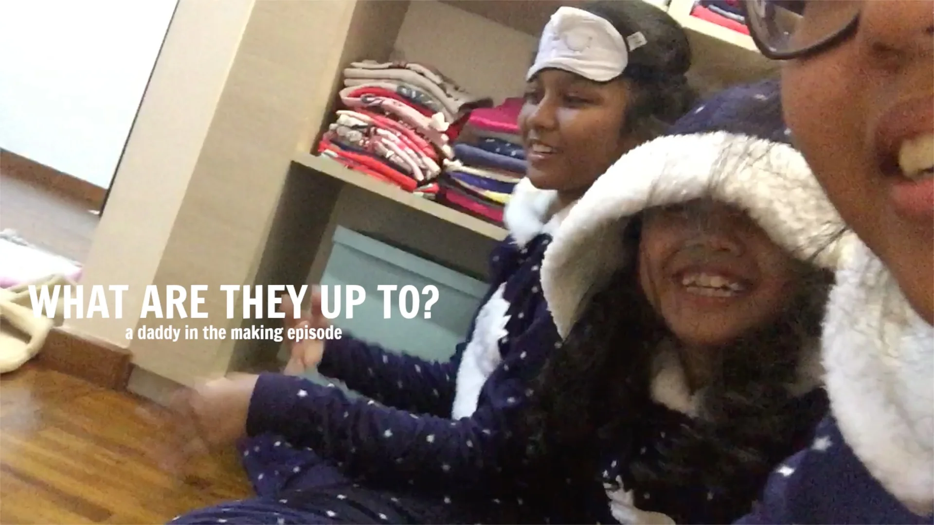      

 
    There was one night my daughters locked their bedroom door. Usually they don’t. Something was brewing...   ​ 
 






















       &lt;/iframe&gt;"        

 
  
 The joy of raising children. ❤  Fiji update: the package is read