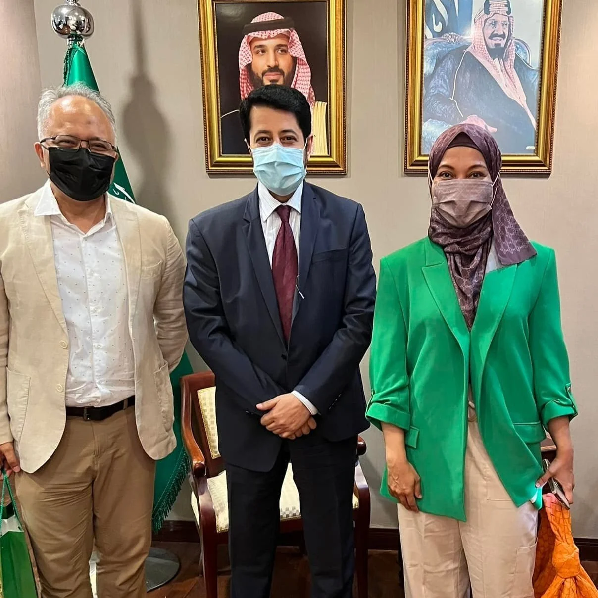Meeting the Saudi Ambassador from the Royal Embassy of Saudi Arabia