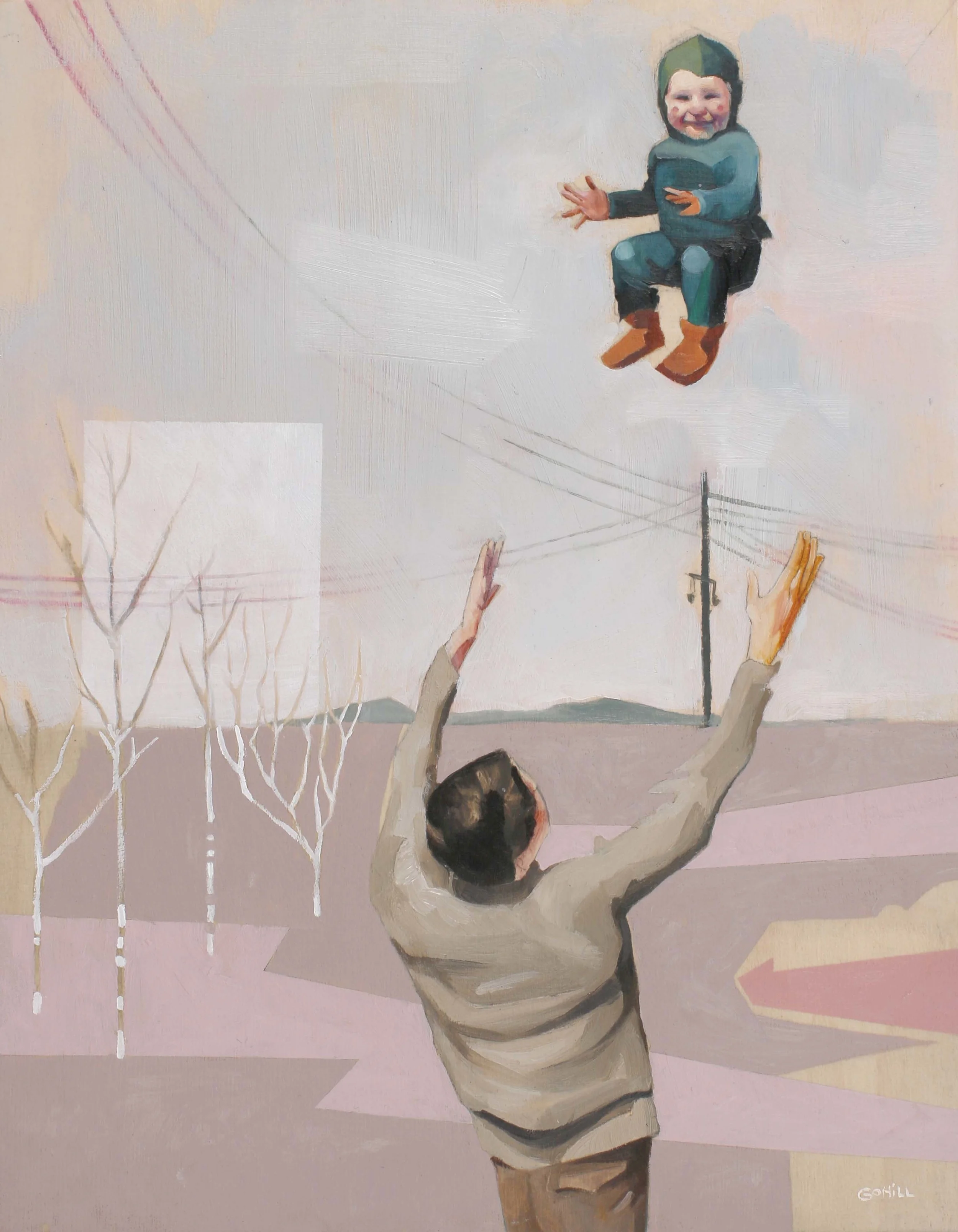  oil on panel  11"x14" 