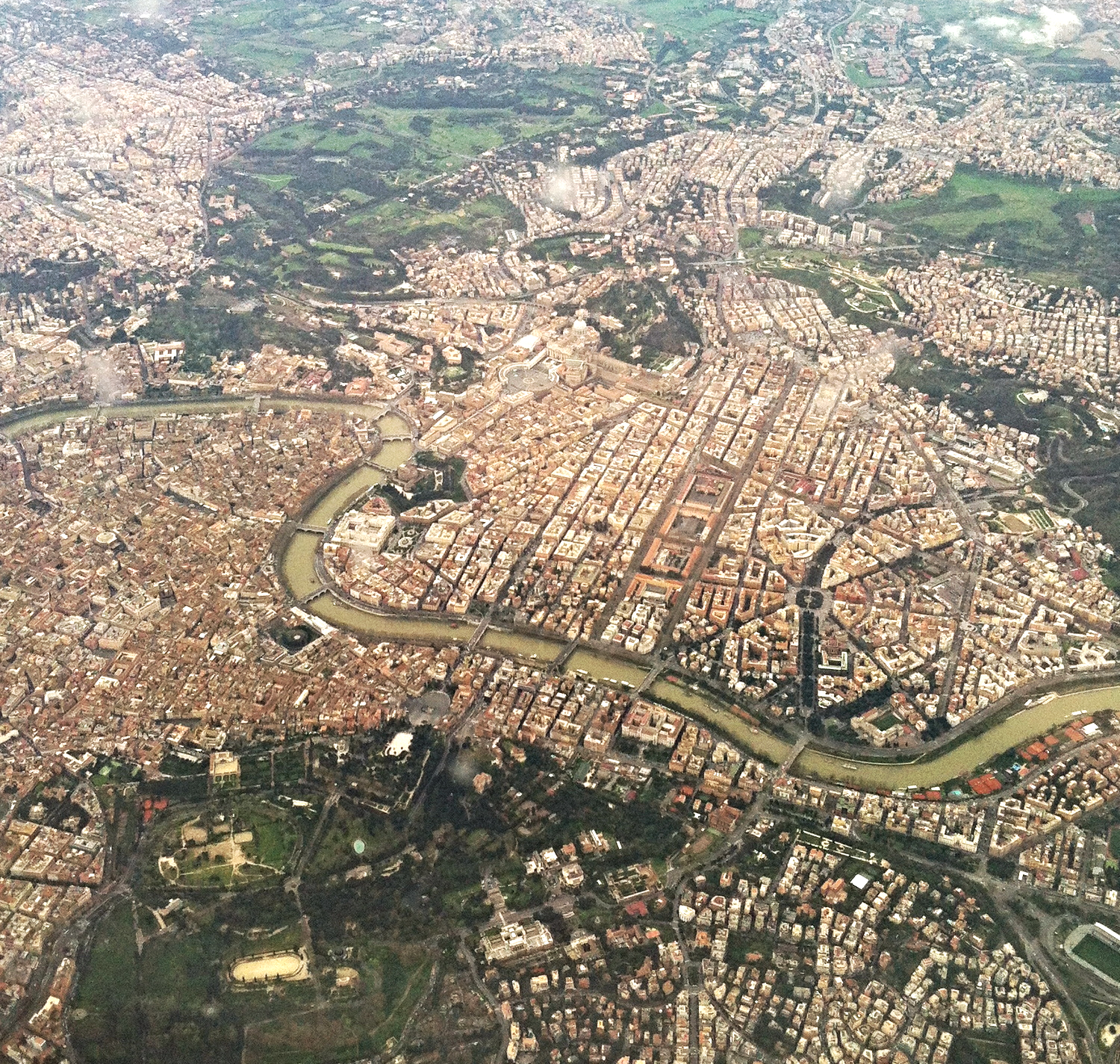 rome from above
