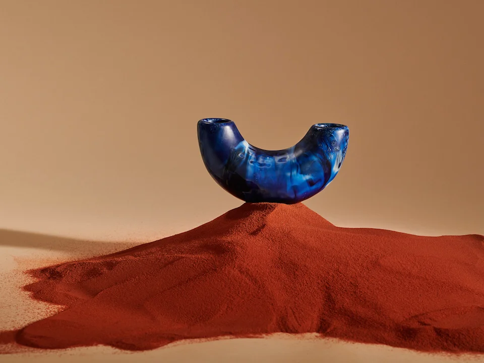 1.Dinosaur_Designs_Lapis_Landscape_Victoria_Zschommler_Homewares_Horn_Vase.jpg