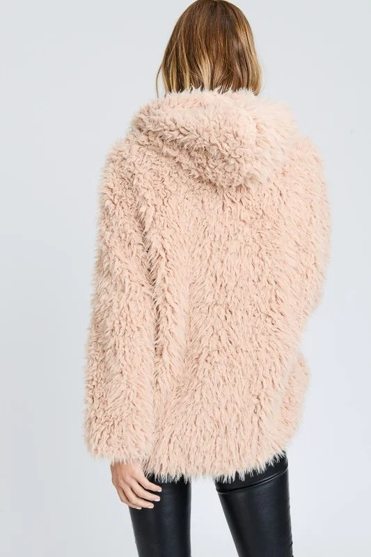 love tree fuzzy jacket