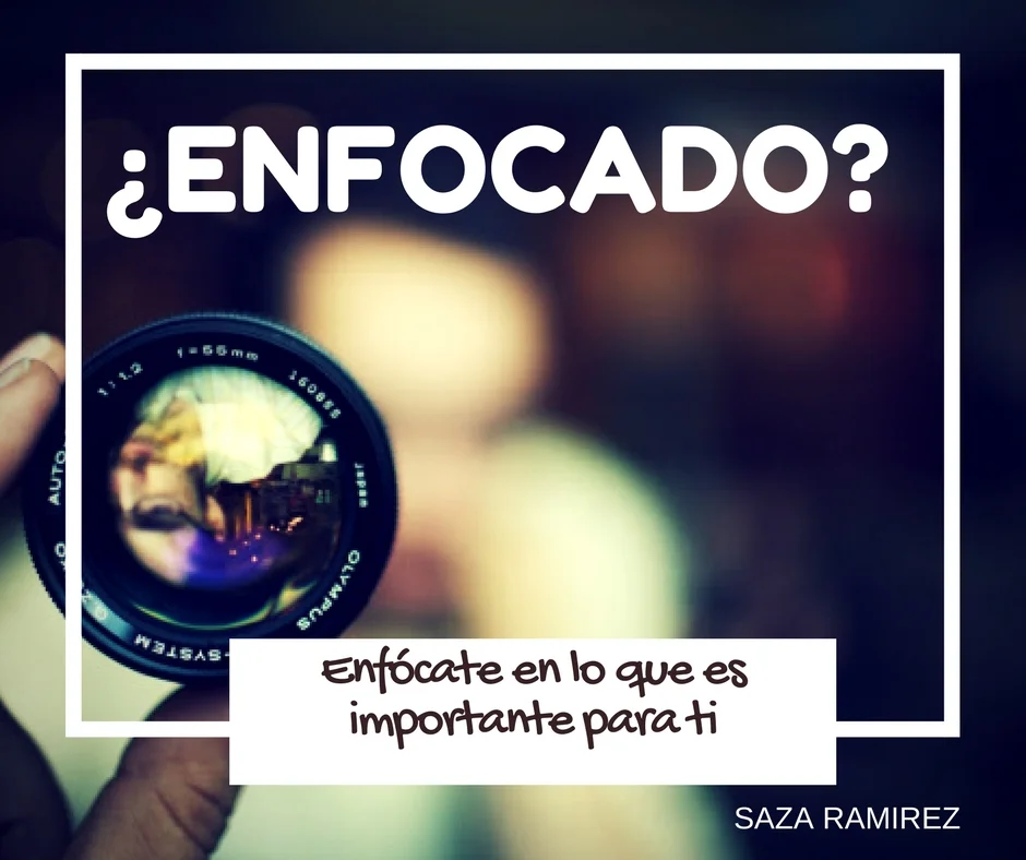 4 claves que te ayuda realmente a enfocarte en tu vida.