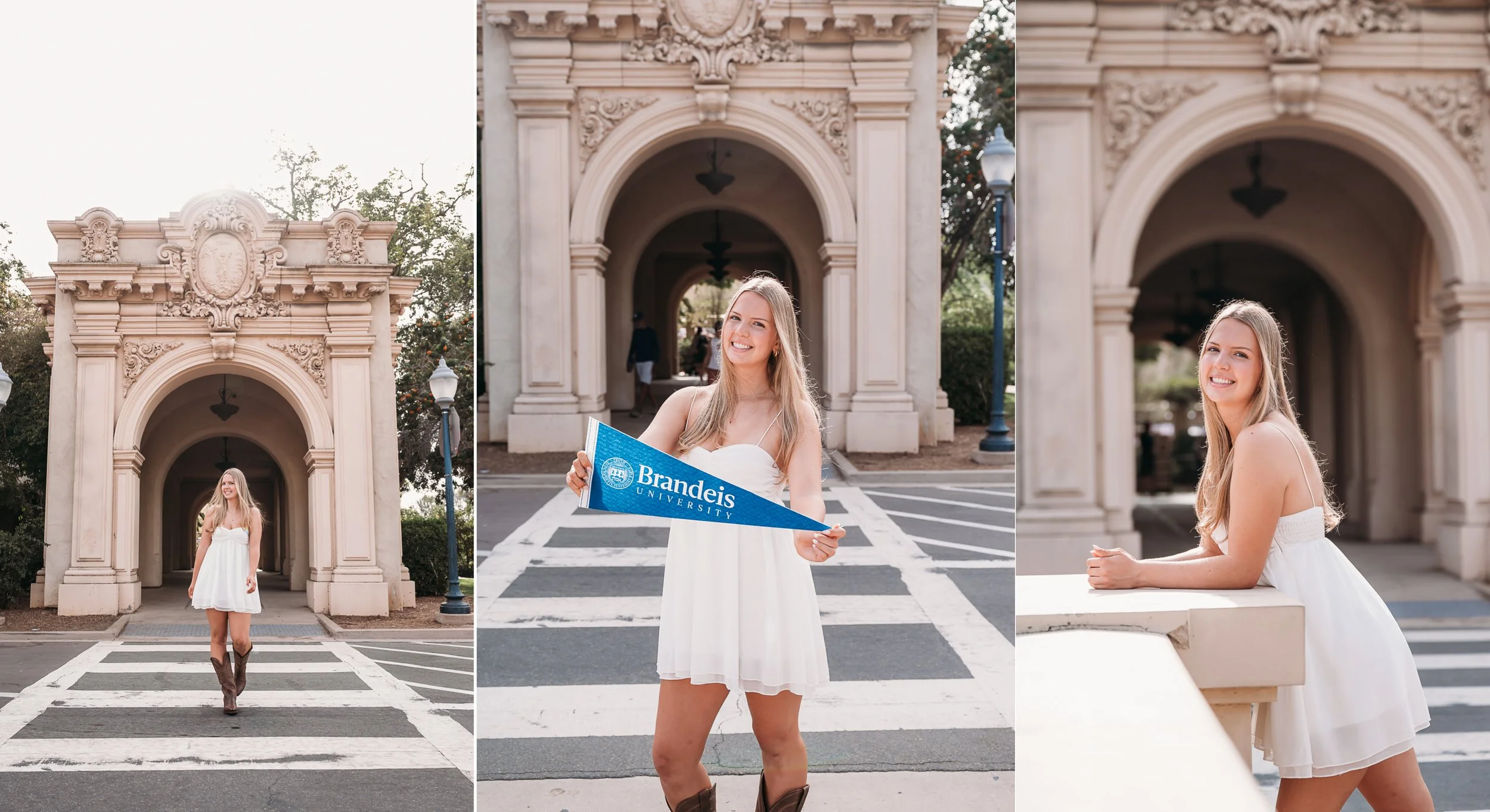 senior portraits in San Diego at Balboa park