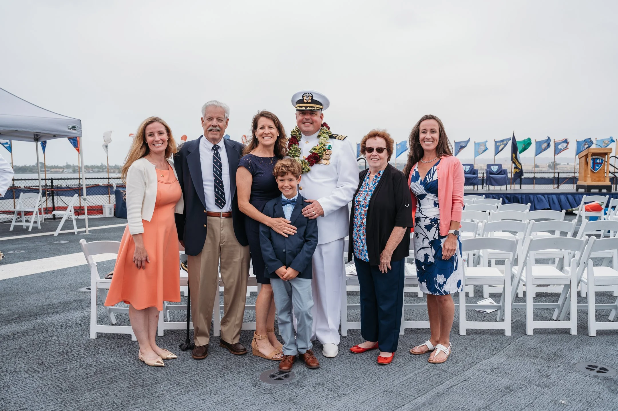 US Navy Retirement Ceremony USS Midway