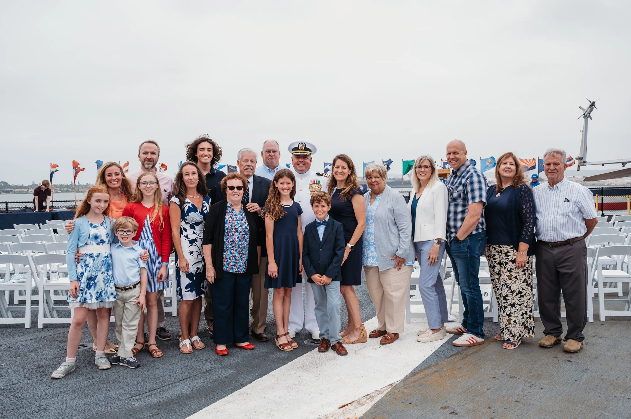 US Navy Retirement Ceremony USS Midway