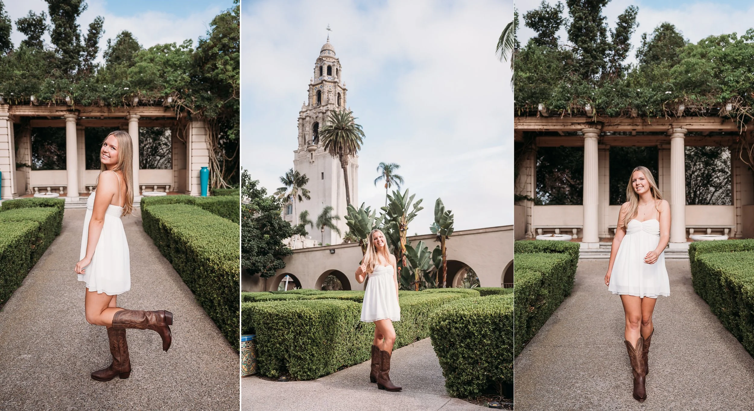 San Diego senior portraits balboa park
