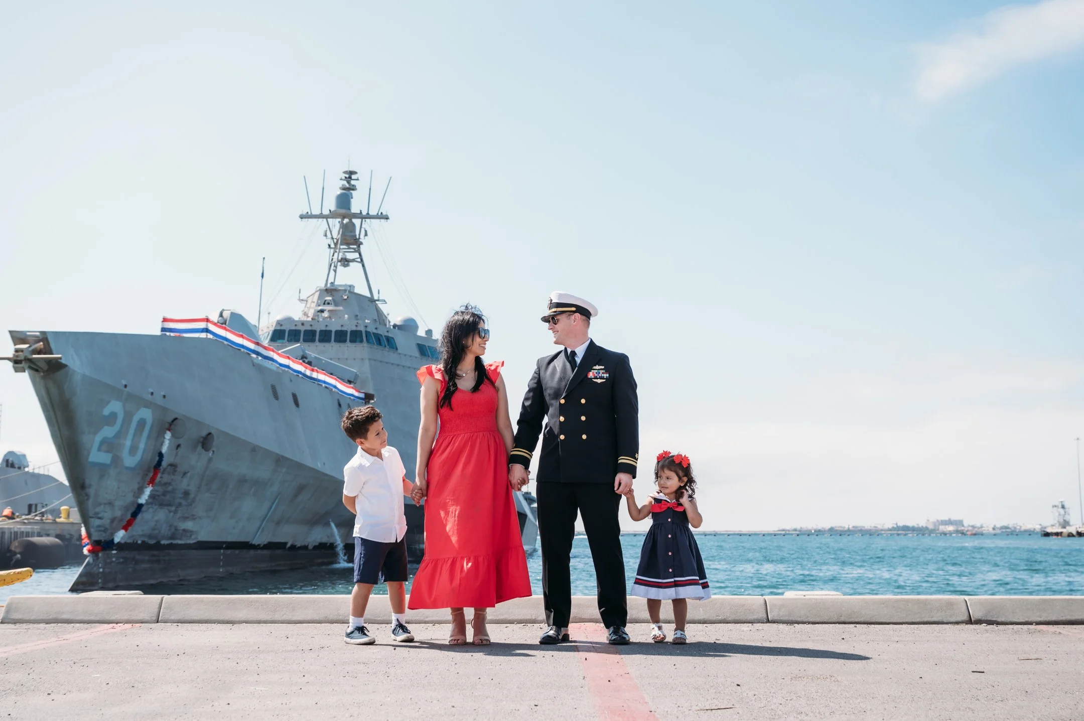 Navy Ship Homecoming at Naval Base San Diego | A Military Family's Long-Awaited Reunion