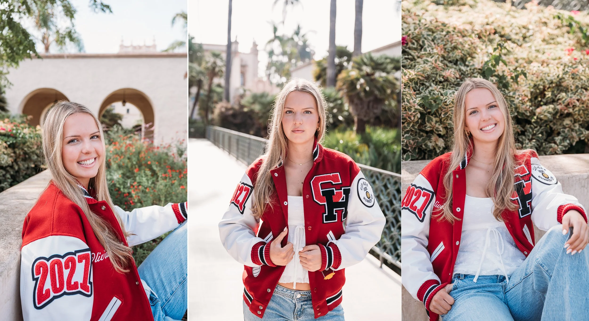 senior portraits in San Diego Balboa park
