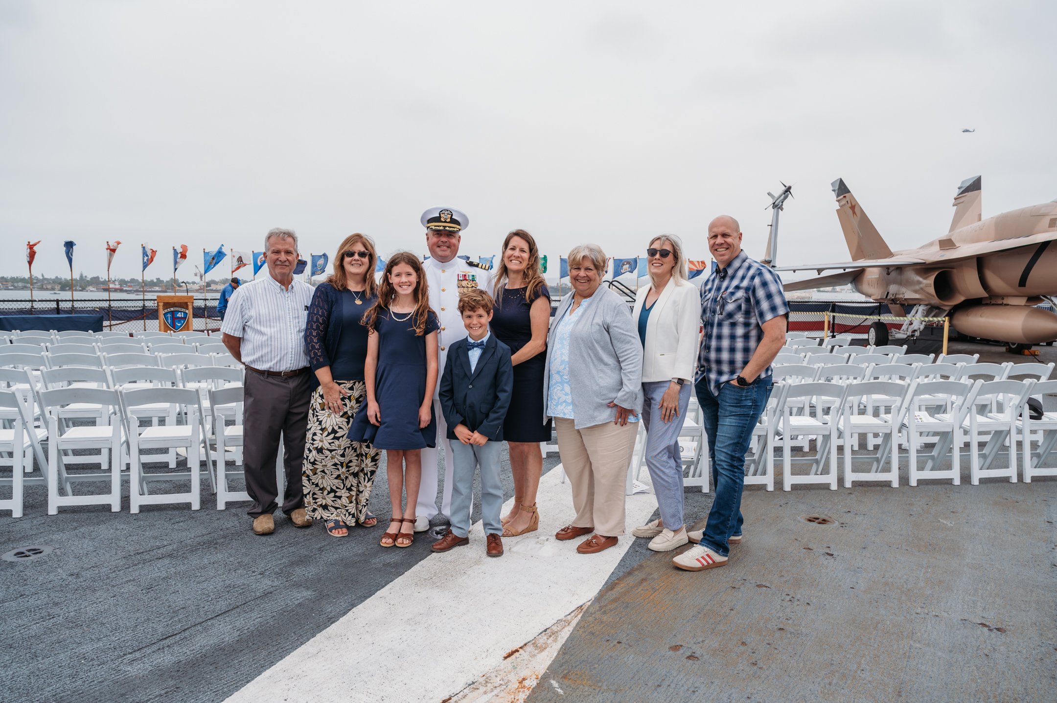 US Navy Retirement Ceremony USS Midway
