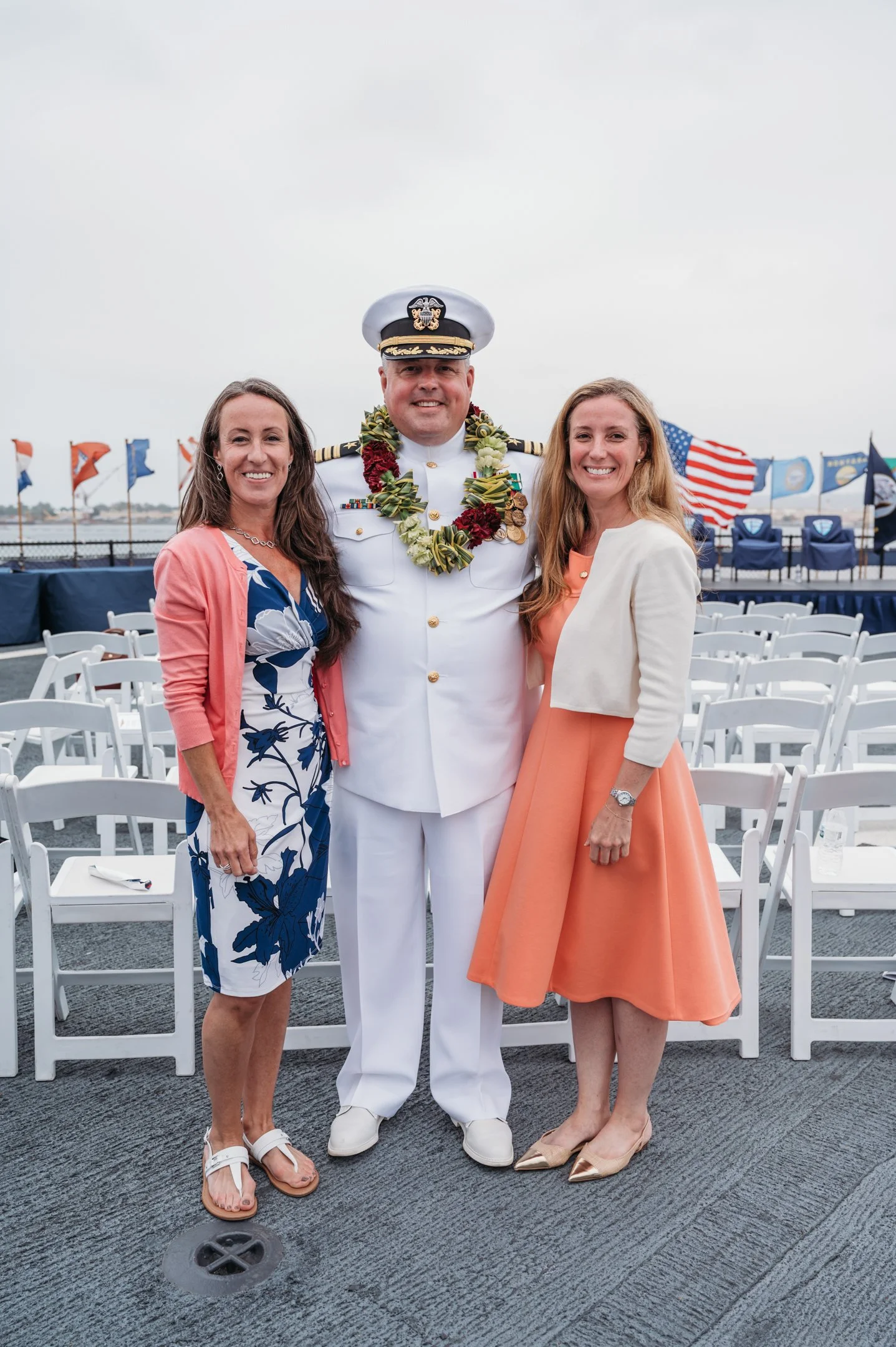 US Navy Retirement Ceremony USS Midway