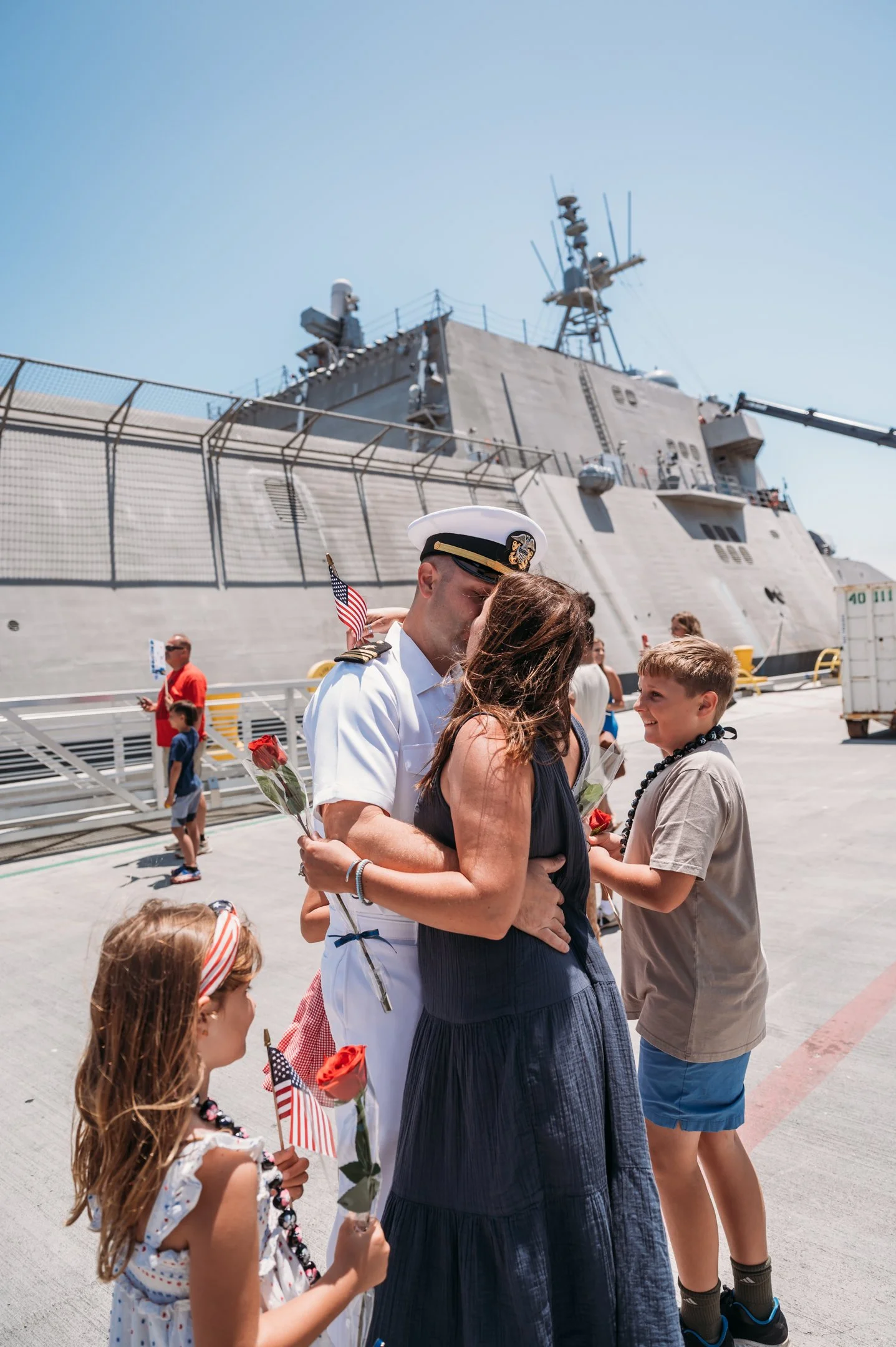 navy homecoming San Diego naval base