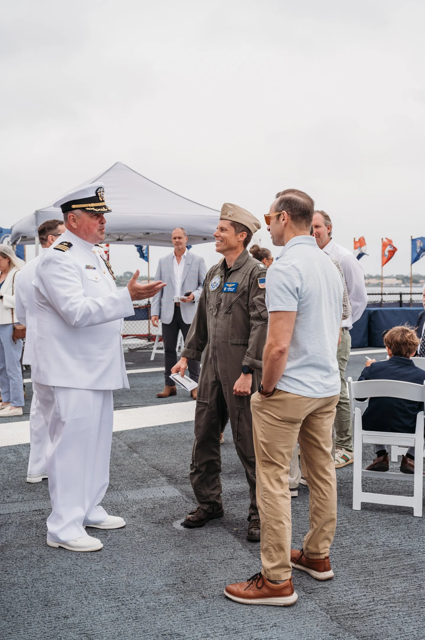 US Navy Retirement Ceremony USS Midway